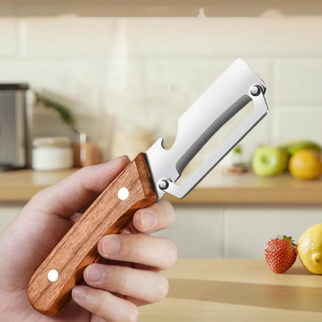 2in1 Multifunctional Knife Peeler | Kitchen Vegetable & Fruit Cutter & Peeler | Kitchen Tool Utensils (Big Size